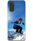 Funda para móvil personalizada 'El snowboarder'