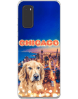 Funda para teléfono personalizada 'Doggos Of Chicago'