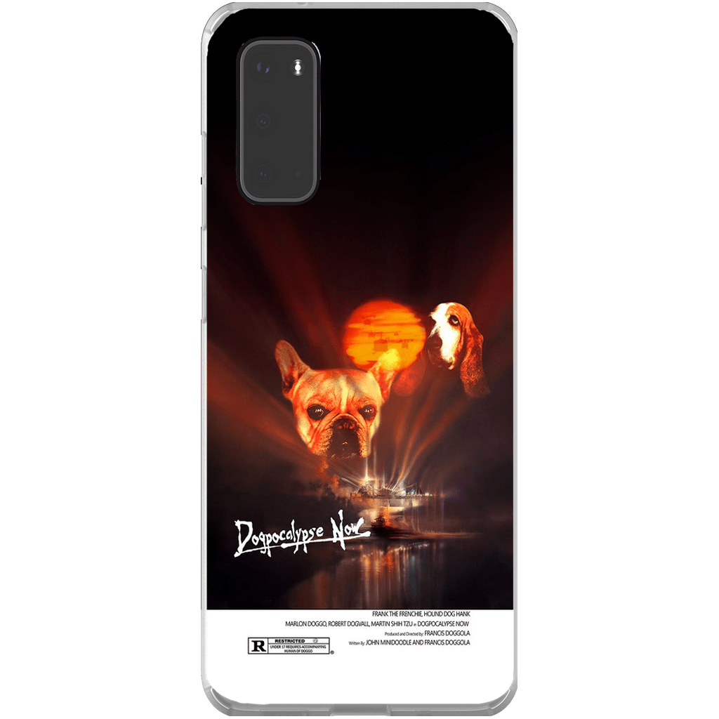 Funda personalizada para teléfono con 2 perros &#39;Dogpocalypse Now&#39;