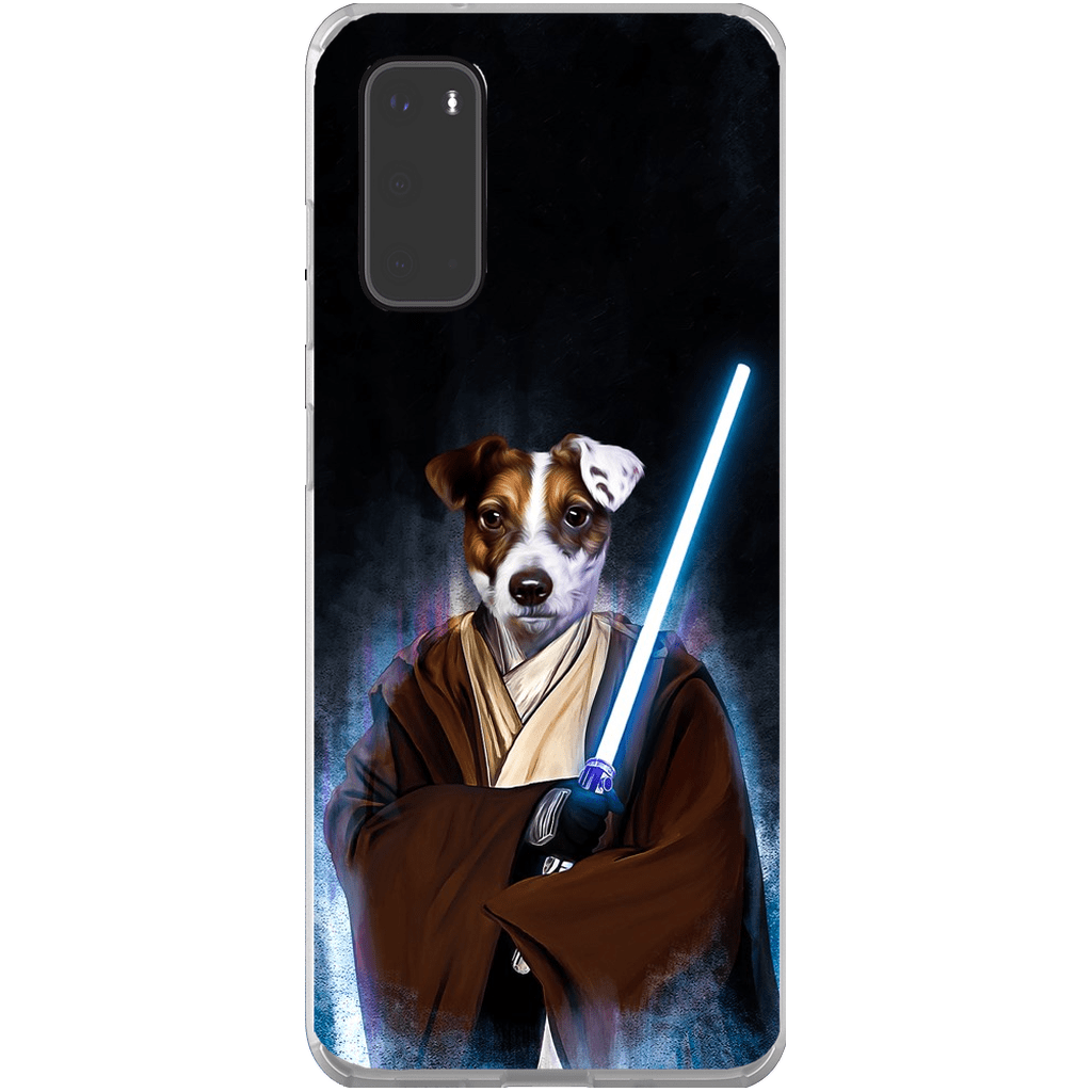 Funda para móvil personalizada &#39;Doggo-Jedi&#39;