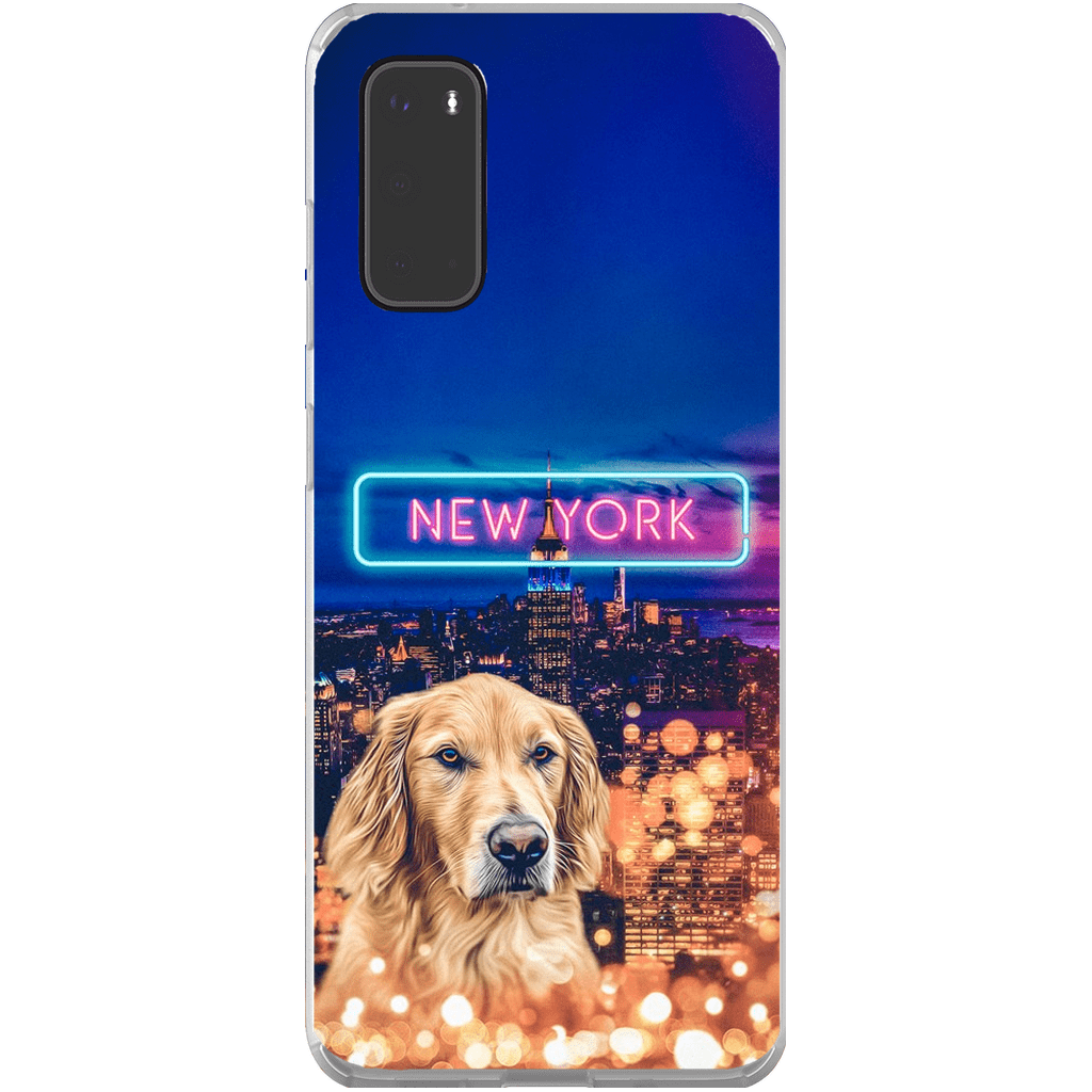 Funda para móvil personalizada &#39;Doggos de Nueva York&#39;