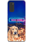 Funda para móvil personalizada 'Doggos de Nueva York'