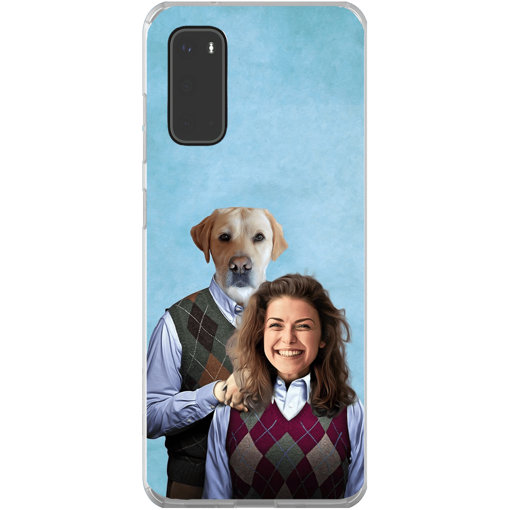 Funda para teléfono personalizada &#39;Step Doggo &amp;amp; Human (hembra)&#39;