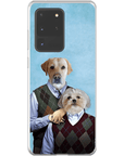 'Step-Doggos' Funda personalizada para teléfono con 2 perros