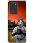 Funda para móvil personalizada 'El jugador de béisbol'