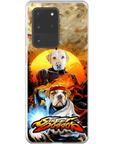 Funda personalizada para teléfono con 2 mascotas 'Street Doggos'