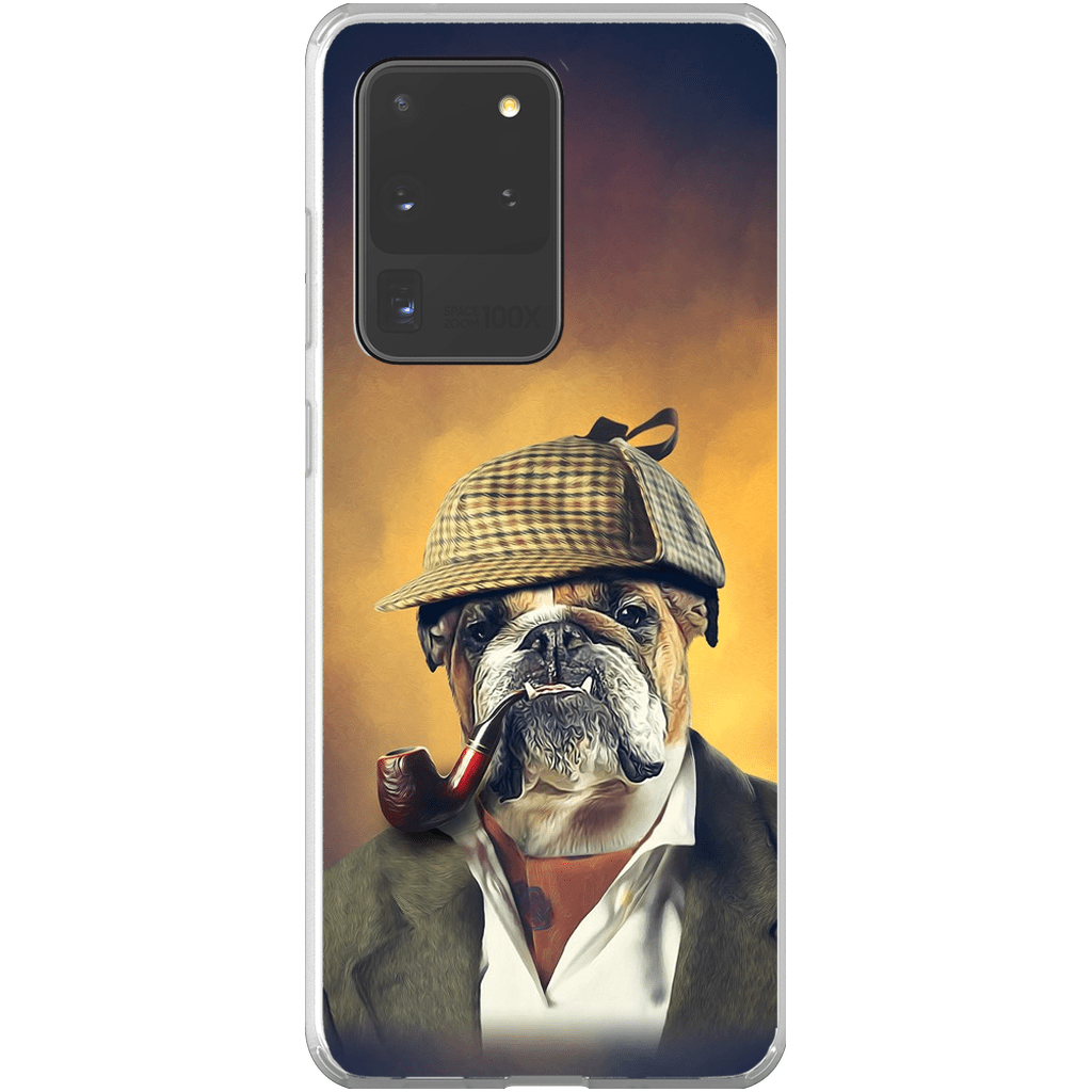 Funda para móvil personalizada &#39;Sherlock Doggo&#39;