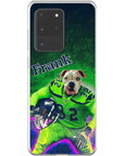 Funda personalizada para teléfono con perro 'Seattle Doggos'