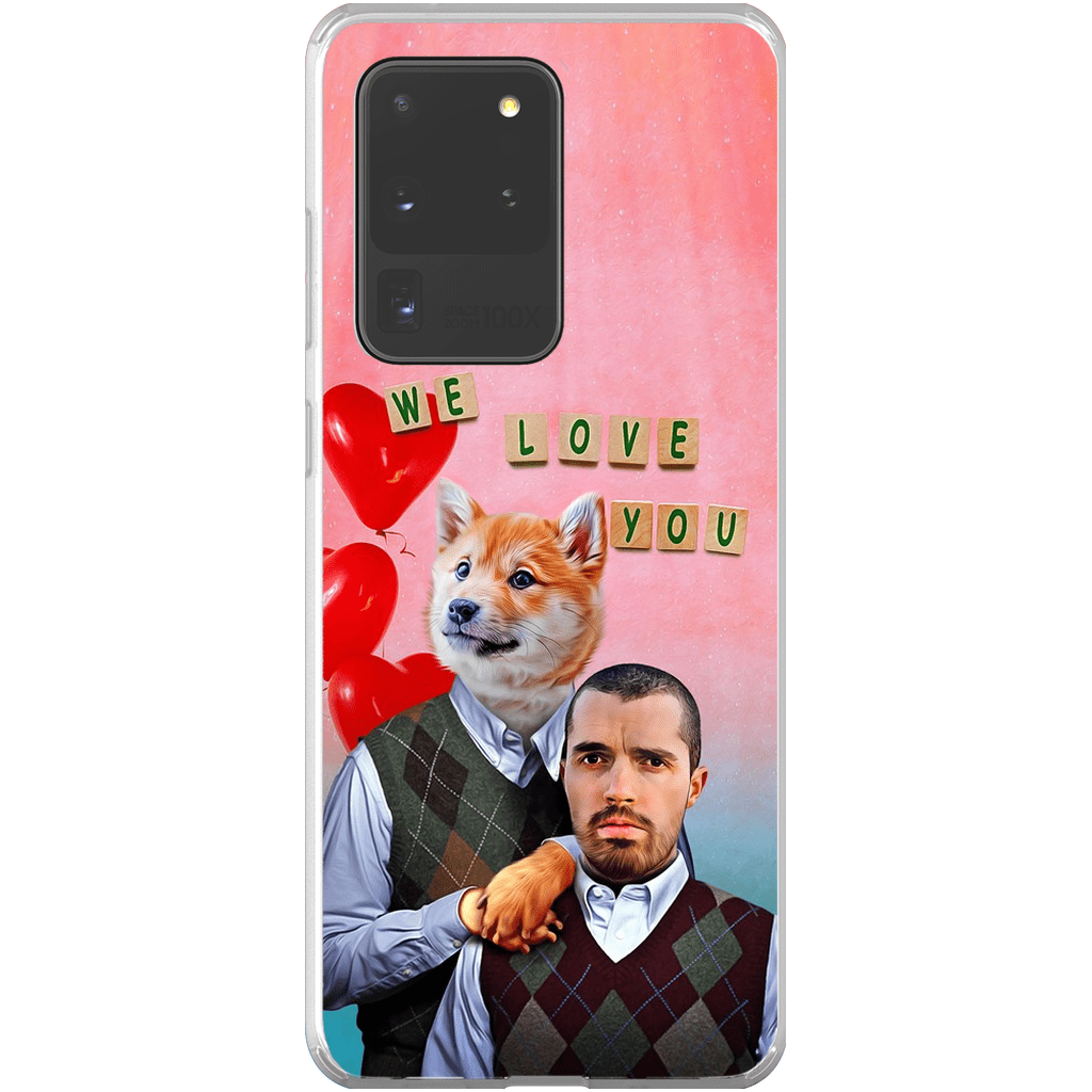 Fundas para móviles personalizadas &#39;Step Doggo/Human Valentines&#39;