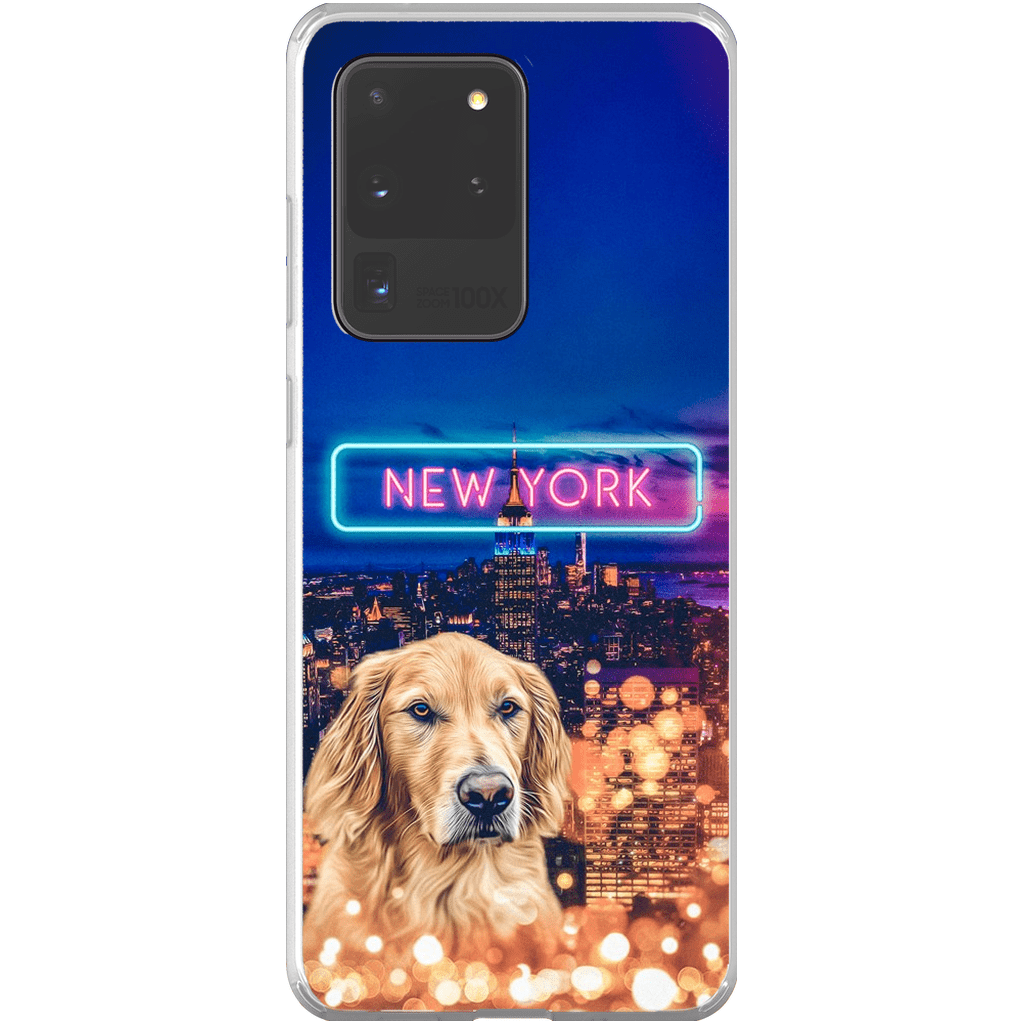 Funda para móvil personalizada &#39;Doggos de Nueva York&#39;