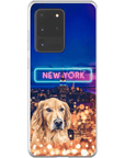 Funda para móvil personalizada 'Doggos de Nueva York'