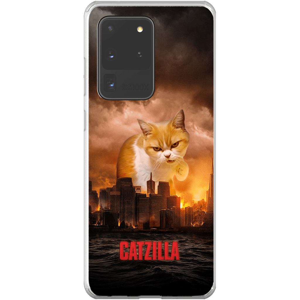 Funda para móvil personalizada &#39;Catzilla&#39;