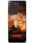 Funda para móvil personalizada 'Catzilla'