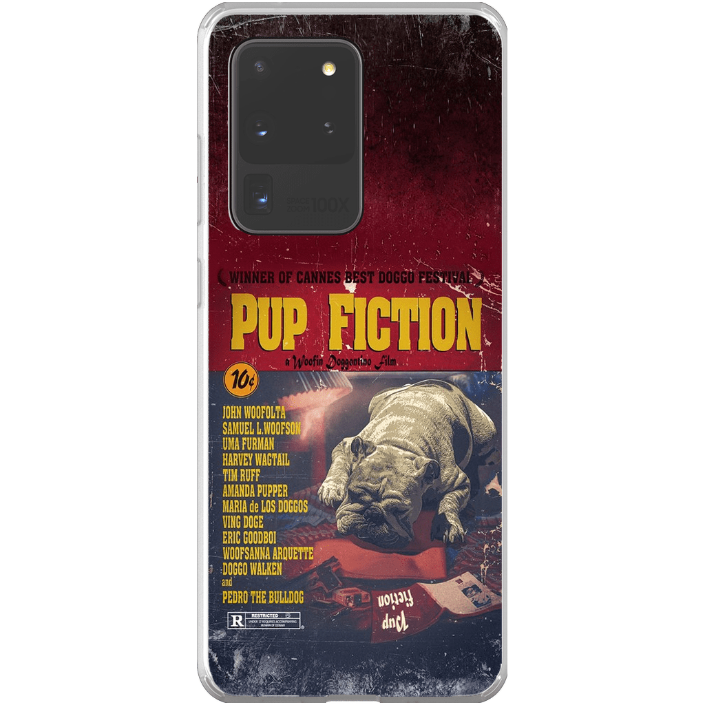 Funda para teléfono personalizada &#39;Pup Fiction&#39;