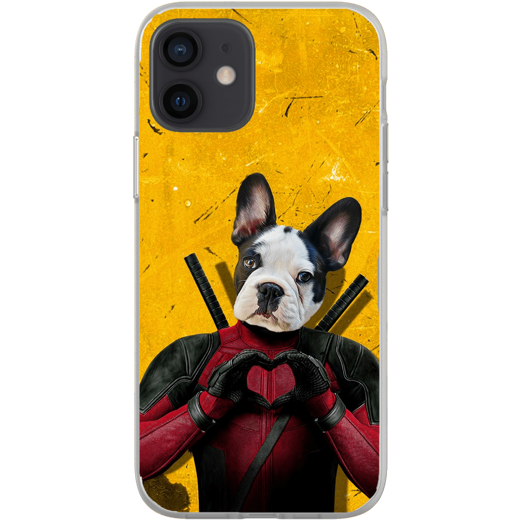 Funda para teléfono personalizada &#39;Deadpaw&#39;