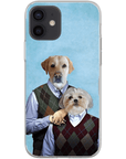 'Step-Doggos' Funda personalizada para teléfono con 2 perros