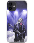 Funda para móvil personalizada 'El Rockero'