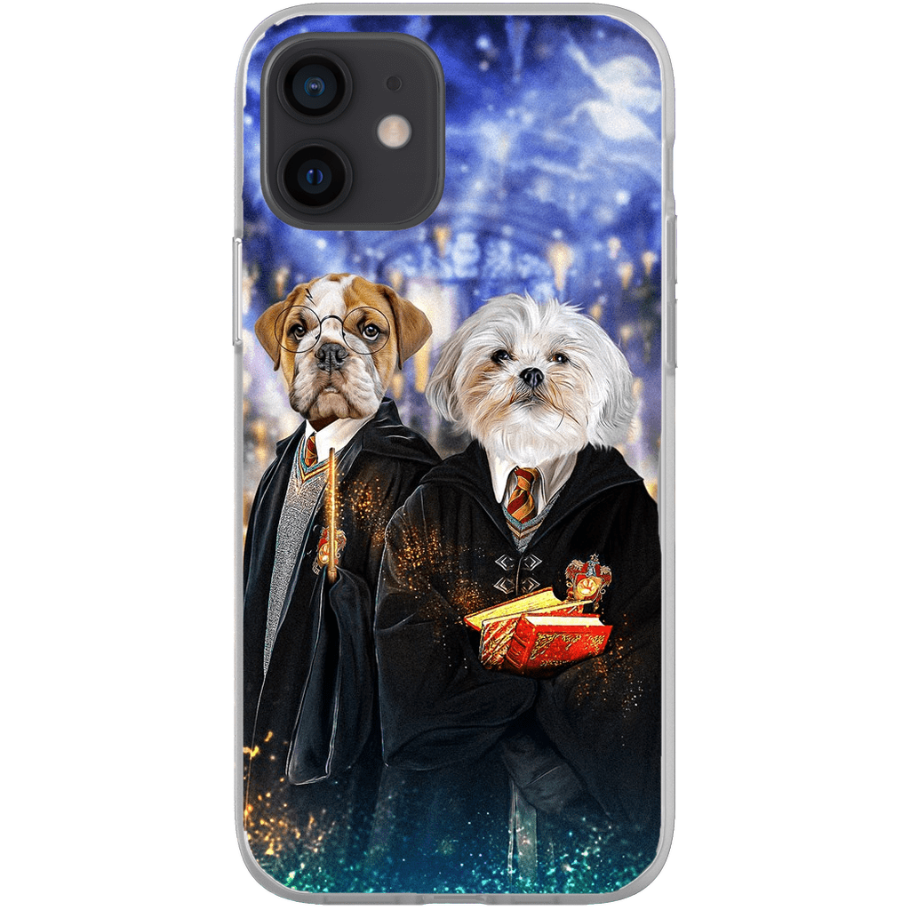 &#39;Harry Doggers 2&#39; Funda personalizada para teléfono con 2 mascotas