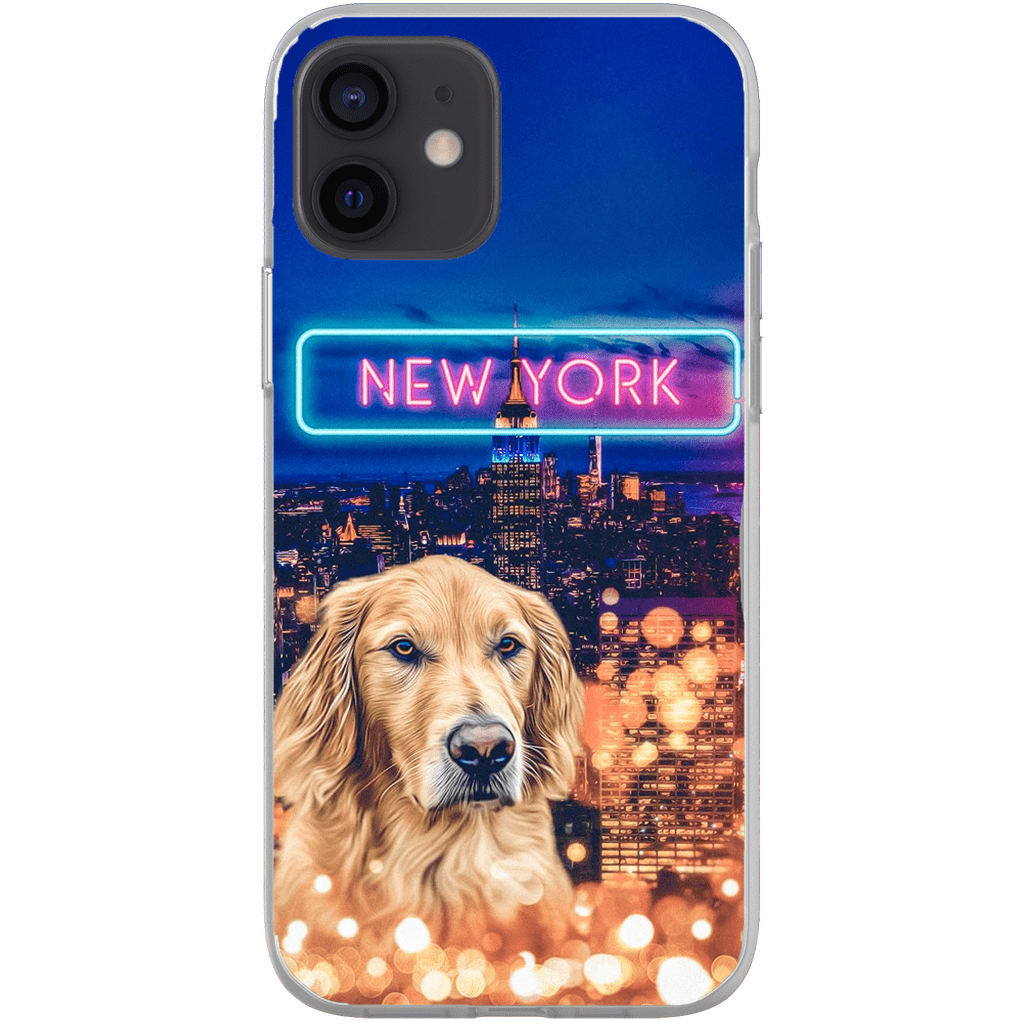 Funda para móvil personalizada &#39;Doggos de Nueva York&#39;