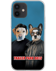 'Trailer Park Dogs 1' Funda personalizada para teléfono con 2 mascotas