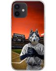 Funda para móvil personalizada 'El jugador de béisbol'