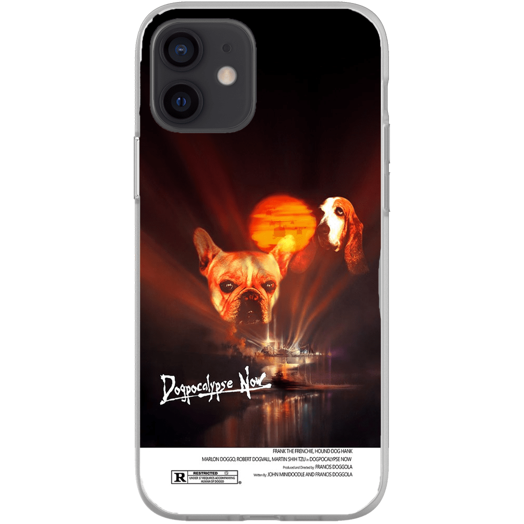 Funda personalizada para teléfono con 2 perros &#39;Dogpocalypse Now&#39;