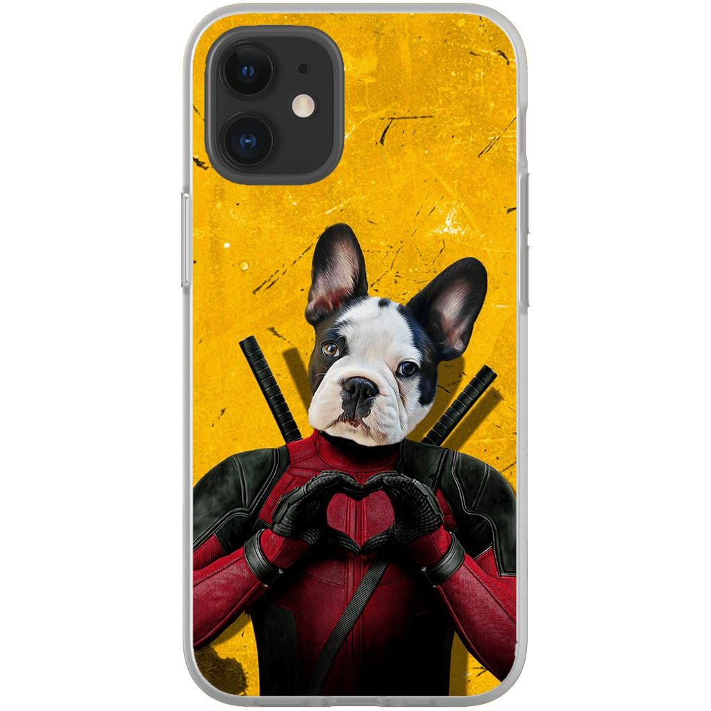 Funda para teléfono personalizada &#39;Deadpaw&#39;