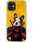 Funda para teléfono personalizada 'Deadpaw'