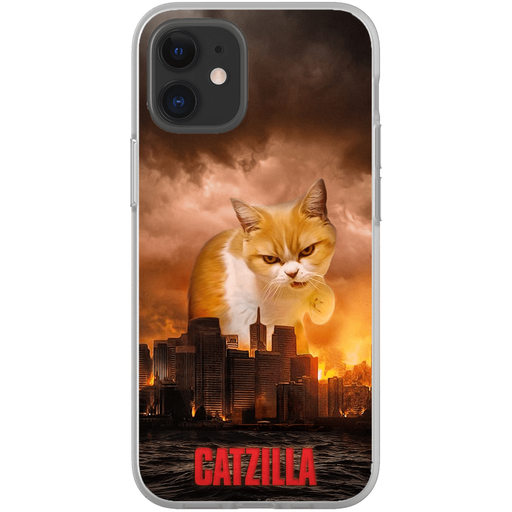 Funda para móvil personalizada &#39;Catzilla&#39;