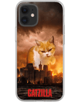 Funda para móvil personalizada 'Catzilla'