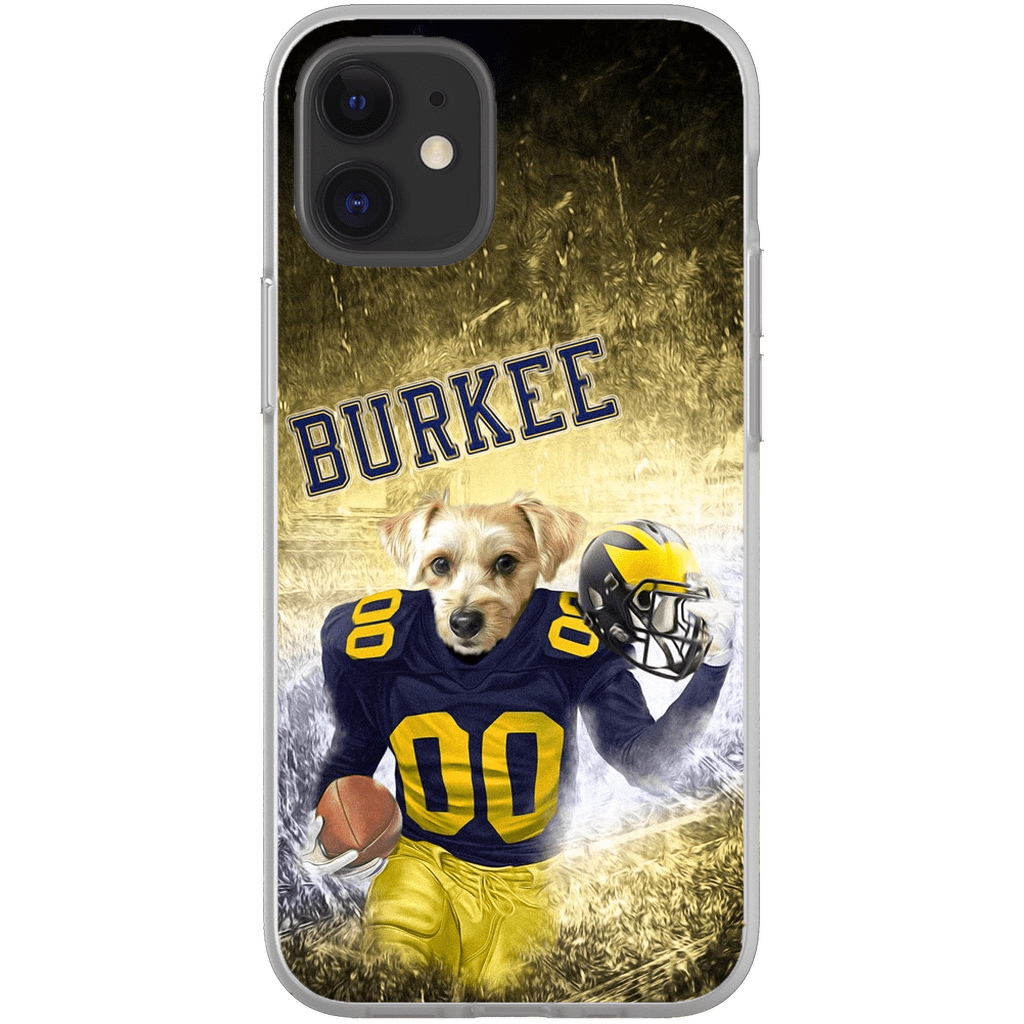 Funda para teléfono personalizada &#39;Michigan Doggos&#39;