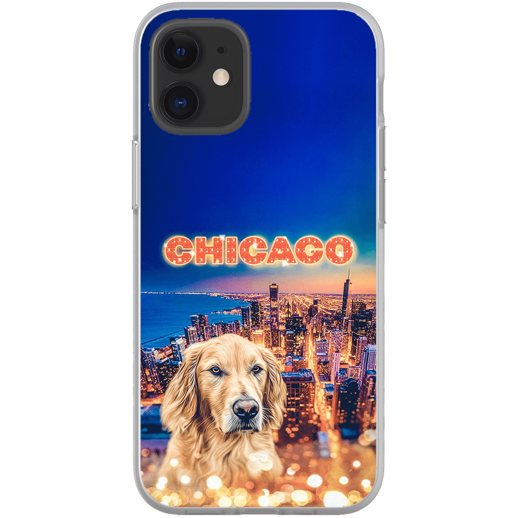 Funda para teléfono personalizada &#39;Doggos Of Chicago&#39;