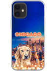 Funda para teléfono personalizada 'Doggos Of Chicago'