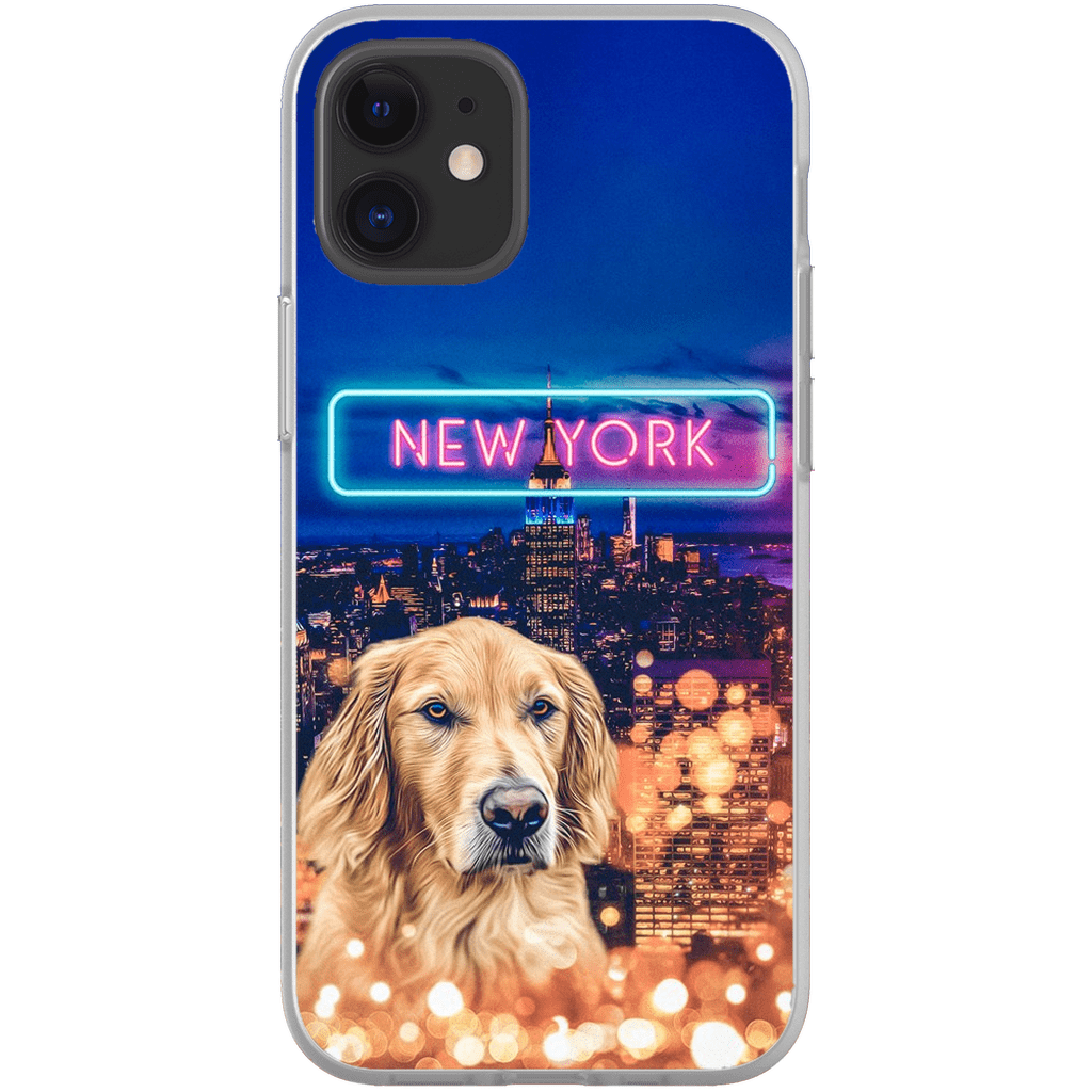 Funda para móvil personalizada &#39;Doggos de Nueva York&#39;