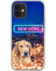 Funda para móvil personalizada 'Doggos de Nueva York'