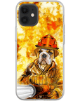 Funda para móvil personalizada 'El Bombero'