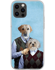 'Step-Doggos' Funda personalizada para teléfono con 2 perros