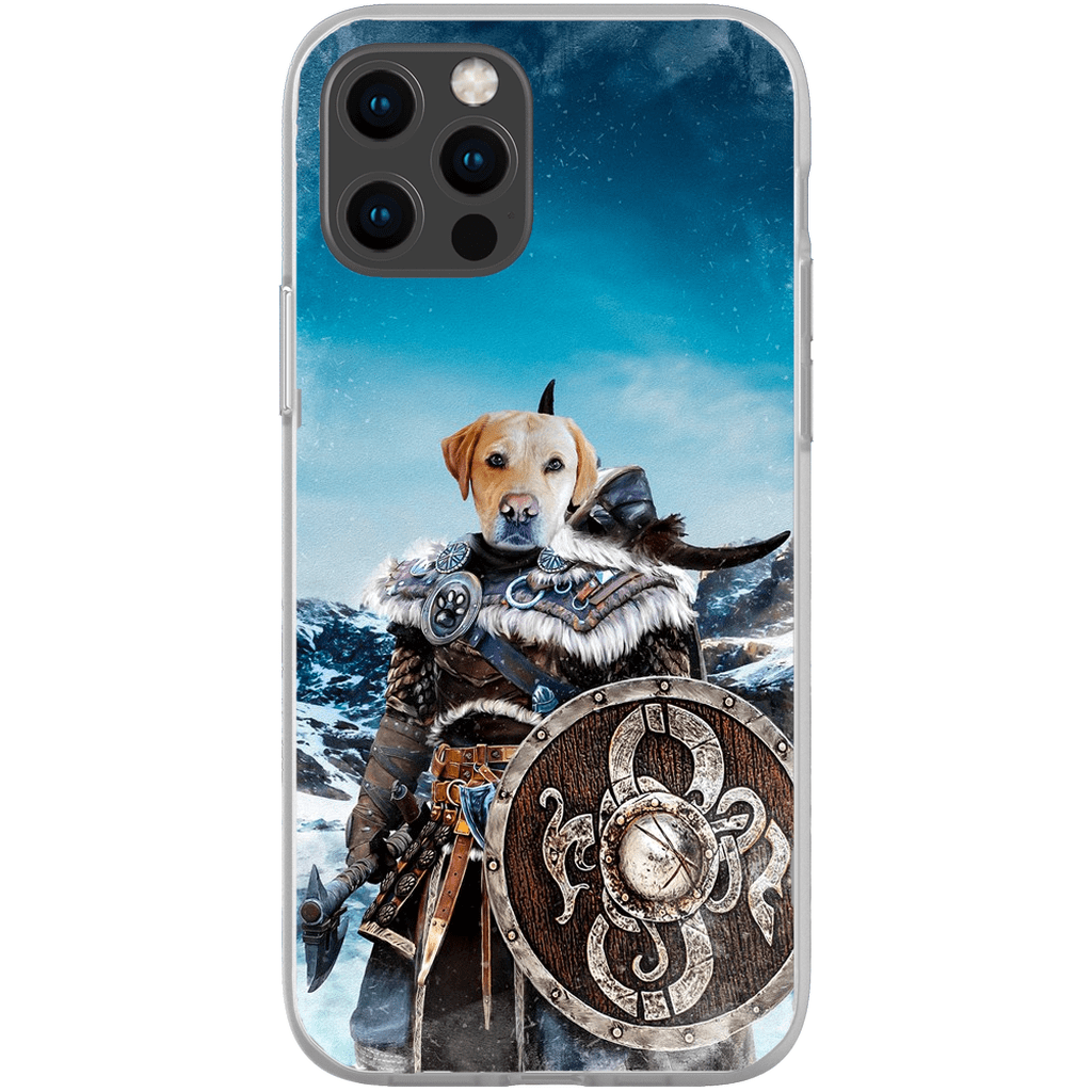 Funda para móvil personalizada &#39;Guerrero vikingo&#39;