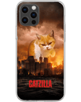 Funda para móvil personalizada 'Catzilla'