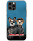 'Trailer Park Dogs 2' Funda personalizada para teléfono con 2 mascotas