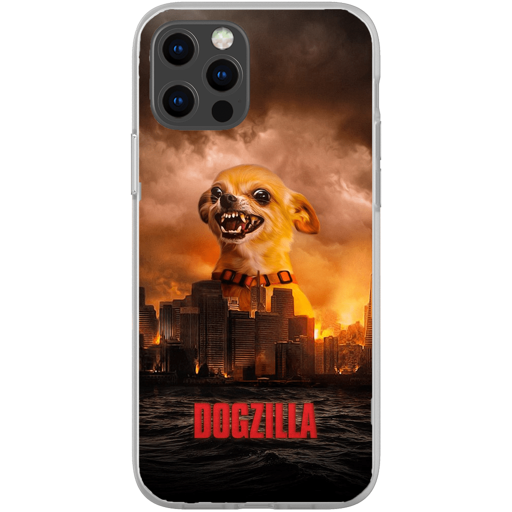 Funda para móvil personalizada &#39;Dogzilla&#39;