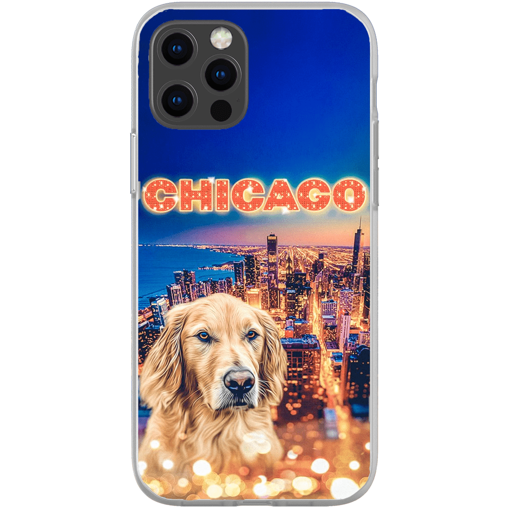 Funda para teléfono personalizada &#39;Doggos Of Chicago&#39;