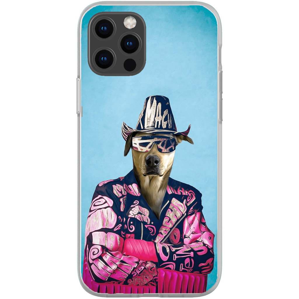 Funda para teléfono personalizada &#39;Macho Man Randy Dogger&#39;