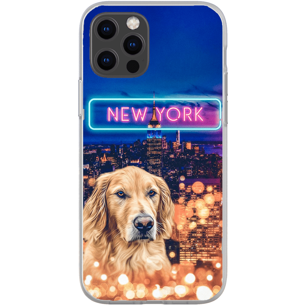 Funda para móvil personalizada &#39;Doggos de Nueva York&#39;