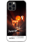 Funda personalizada para teléfono con 2 perros 'Dogpocalypse Now'