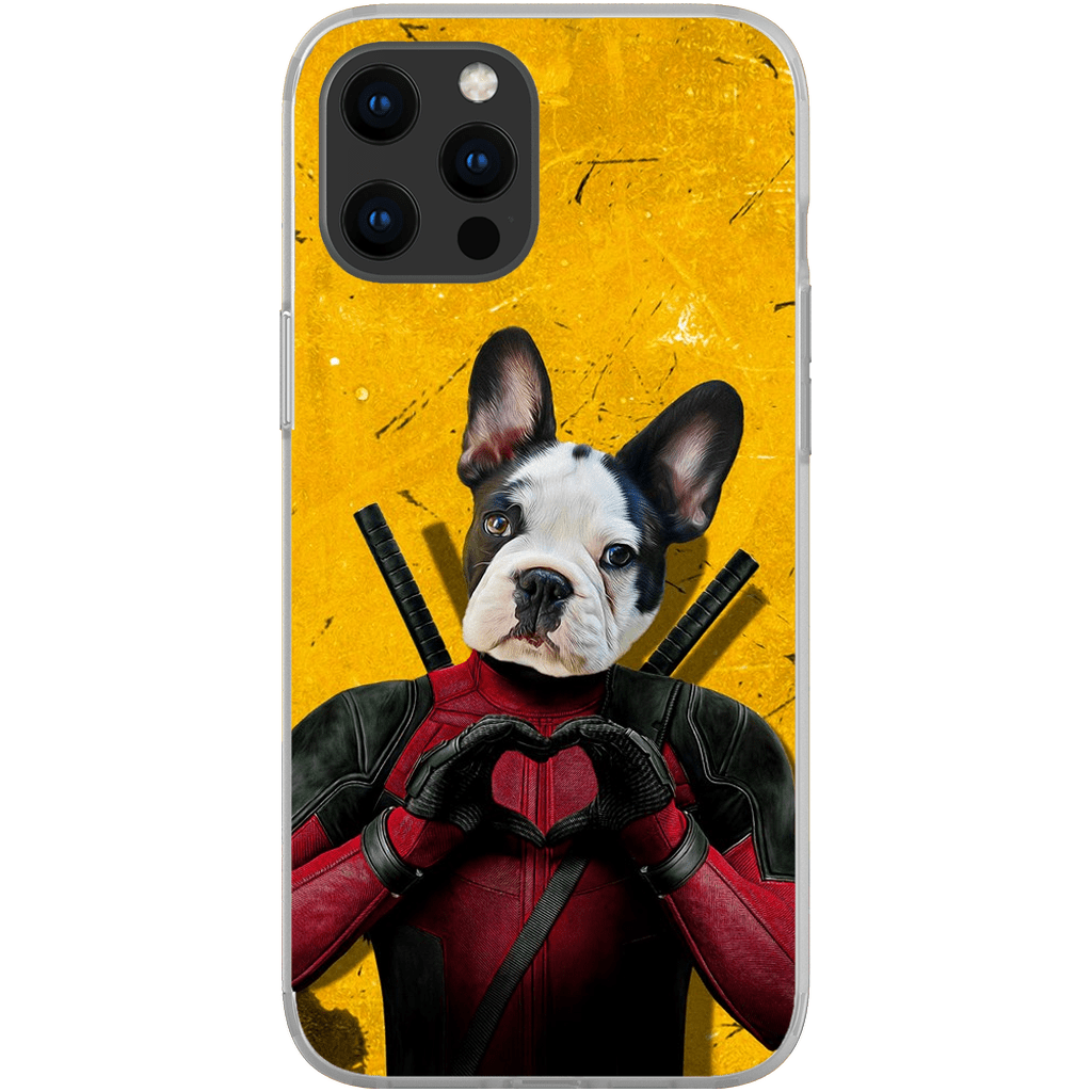 Funda para teléfono personalizada &#39;Deadpaw&#39;