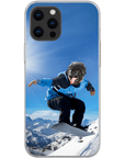 Funda para móvil personalizada 'El snowboarder'