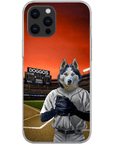 Funda para móvil personalizada 'El jugador de béisbol'