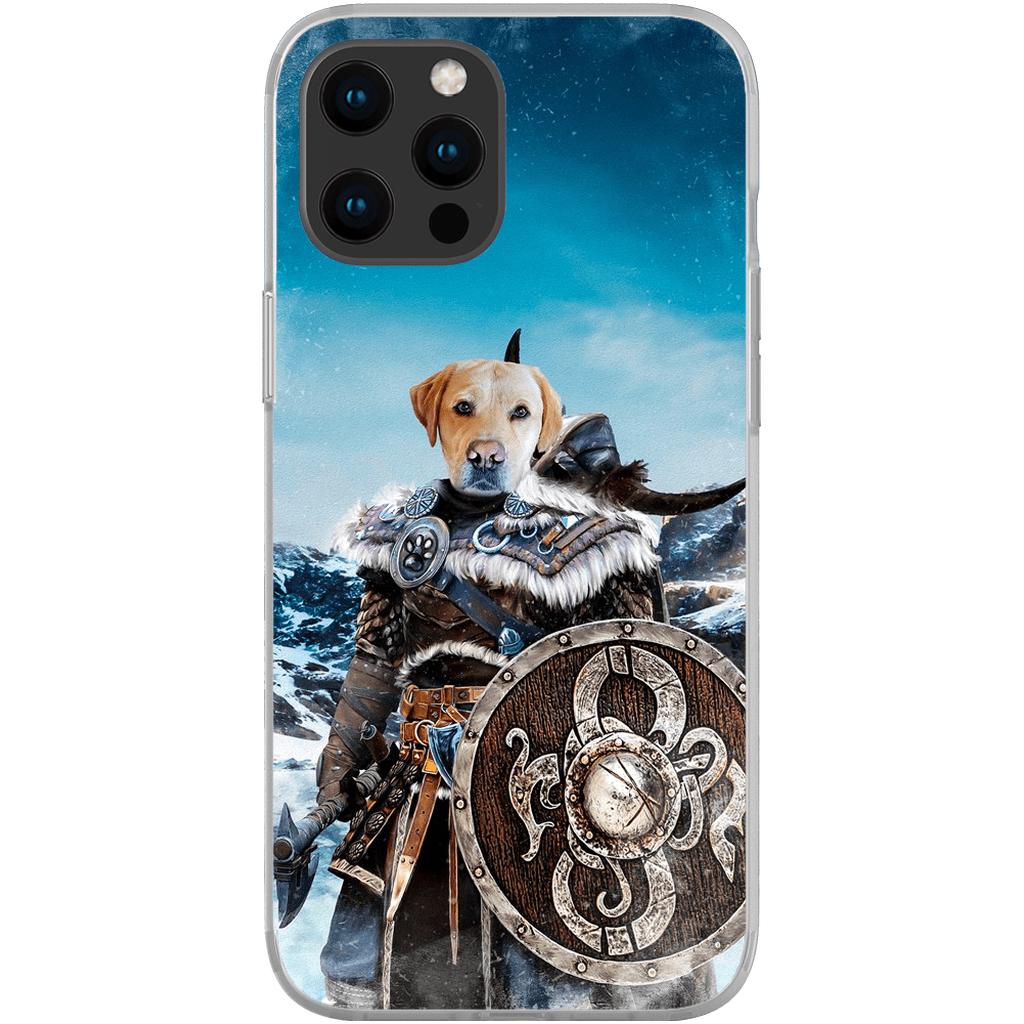 Funda para móvil personalizada &#39;Guerrero vikingo&#39;