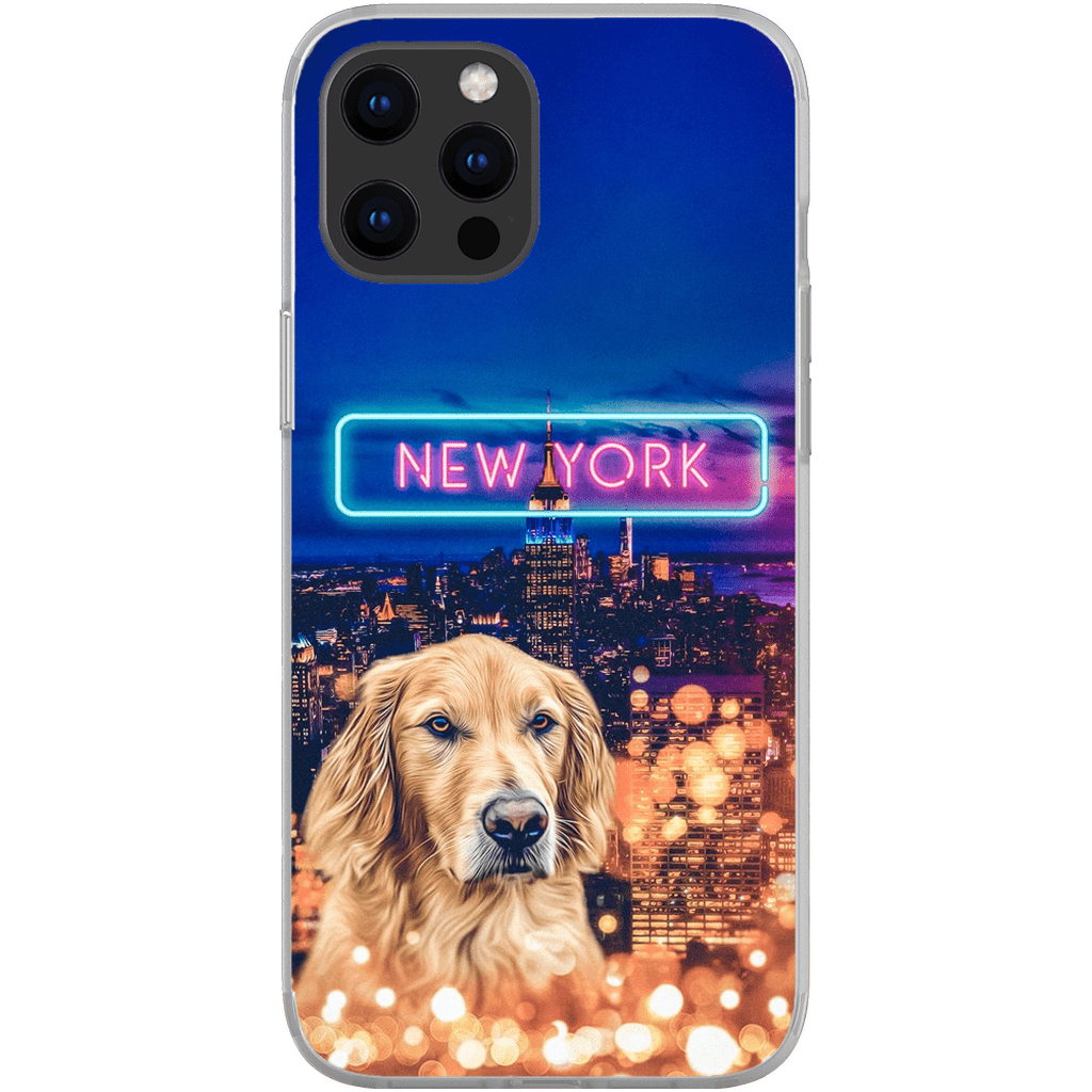 Funda para móvil personalizada &#39;Doggos de Nueva York&#39;